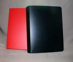 Medium Red Poly Greeting Card Keeper Album