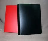 Medium Black Poly Greeting Card Keeper Display Album