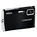 COOLPIX S52C 9MP Digital Camera, Vibrant Black with Extended Warranty and Leather Case