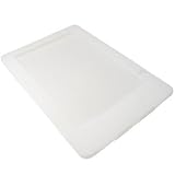Clear White Silicone Sleeve Skin Cover Case for Amazon Kindle Dx