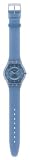 Swatch - Classic collection - Skin - Blue Softness - Montre Mixte - Quartz Analogique - Cadran Bleu - Bracelet Plastique Bleu
