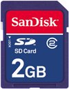 SanDisk 2 GB Class 2 SD Flash Memory Card SDSDB-2048-A11