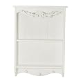 Shabby Chic White Wood Wall Shelves.