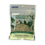 Frontier Fennel Seed CERTIFIED ORGANIC 0.88 oz pouch - Kosher