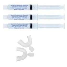 INSTANT WHITE SMILES optimized 30cc 44% STRONGEST Professional Strength Carbamide Peroxide Teeth Whitening Gel Syringe / Kit with Shade Card