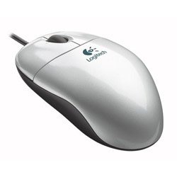 Logitech Optical Mouse USB (Silver) by Logitech