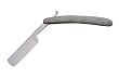WHITE PEARL HANDLE STRAIGHT RAZOR