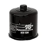 02-06 YAMAHA GRIZZLY660: K&N OIL FILTER - BLACK (BLACK) by K&N