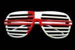 England flag shutter shades style England sunglasses