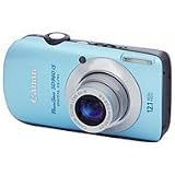 Canon PowerShot SD960IS 12.1 MP Digital Camera w/ 4x Wide Optical IS Zoom (Light Blue) 4GB BP4L Battery BigVALUEInc Accessory Saver Bundle