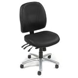 247 Anti-Bacterial 8 Way Adjustable Chair - Black