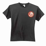BLACK T-SHIRT-LARGE