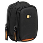 Case Logic SLDC202 - Compact Camera and Flash Camcorder Case, Nylon/EVA, 4 x 2-3/4 x 5-1/4, Black