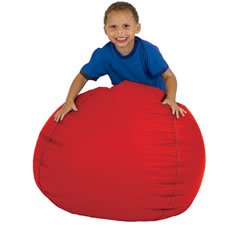 Cozy Beanbag Chair - Red