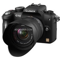 Panasonic Lumix DMC-G10 12 1 MP Live MOS Interchangeable Lens Camera with 14-42mm Lumix G Vario f 3 5-5 6 MEGA OIS Lens