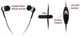 Premium Stereo Handsfree with mic on cord and one touch for LG VX8500 Chocolate