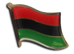 African American - Single Lapel Pin
