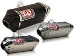 06-12 YAMAHA YZF-R6: YOSHIMURA TRC SLIP-ON EXHAUST - STAINLESS STEEL (LARGE) (SILVER)