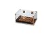 Humidor Zino Acryl Small (Transparent, Brass)