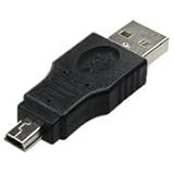 CE Compass New USB A Male To Mini USB B 5 Pin Male Data Adapter Converter