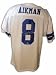 Troy Aikman Dallas Cowboys Autographed White Throwback Jersey