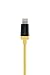 Spark Electronics Data Cable for iPhone 6/6 Plus/5/5s/5c - Retail Packaging - Yellow
