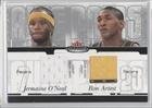 2003-04 Fleer Mystique Awe Pairs Dual Jerseys 250 #JONRA - Jermaine O'Neal/Ron Artest/350