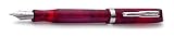 Conklin Signature Marble Burgundy Medium Point Fountain Pen - TS01-2