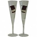 Civil Partnership Gift His/His Towels Champagne Flutes
