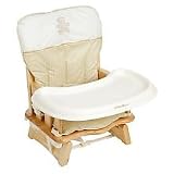 Eddie Bauer 2 Level Wood Booster Seat/ High Chair