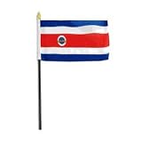 Costa Rica flag 4 x 6 inch