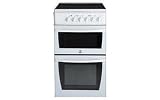 Indesit 50cm Electric Twin cavity Cooker KD3C1WG