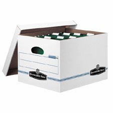 Fellowes 00784Bankers Box Hang'N'Stor - Letter - 4 Pack 11 x 13.75 x 13.25