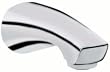 Grohe 13 191 Arden Tub Spout 6" Non-Diverter, Infinity Brushed Nickel