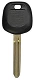 1998-2002 Toyota Camry Chipped Transponder Key With Free Do It Yourself Programming+Free eKeylessRemotes Guide (Must Have One Working Key For Programming)