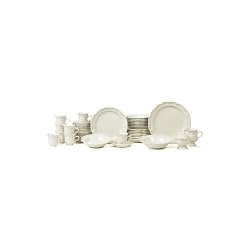 Mikasa French Countryside 45-Piece Dinnerware Set, Service for 8