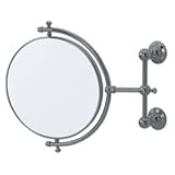 IMAGE OF Gatco Oldenburg Wall Mount Bathroom Mirror 1428 Satin Nickel