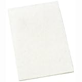 3M Scotch Brite Light Duty Pad Color White Size 6''X9'' by 3m