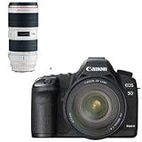 Canon EOS-5D Mark II Digital SLR Camera Body Kit with Canon EF 24-105L Image Stabilized Lens & Canon EF 70-200mm f/2.8L IS II USM Lens - USA - . FREE: Red Giant Adorama Production Bundle for PC/Mac a $599.00 Retail Value