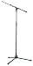 K & M Microphone Stand w/telescopic boom arm