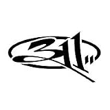 311 BAND WHITE LOGO DECAL STICKER