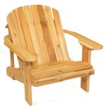 Phat Tommy Extra Wide Cedar Adirondack Chair by 