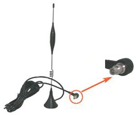 External Antenna With Magnetic Stand For Motorola Talkabout 22xx