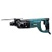 Makita HR2455X2 1-Inch D-Handle SDS Rotary Hammer 4-1/2-Inch Angle Grinder Combo Kit with 5 Piece Bit Set and Diamond Wheel
