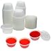 2 oz Plastic Jello Shot Cups with Lids- 125ct