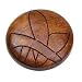 Laurey 30823 Cabinet Hardware 1-3/8-Inch Round Wood Knob, Cherry Leaf
