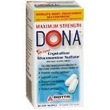 DONA Crystalline Glucosamine Sulfate, Caplets - 60 ea