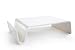 Modern Coffee Tables | Cool Coffee Tables - Modern "Scando" Family Coffee Table in White
