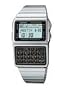 Casio #DBC610A-1A Men's Vintage Stainless Steel Band 50 Telememo Calculator Watch