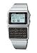 Casio #DBC610A-1A Men's Vintage Stainless Steel Band 50 Telememo Calculator Watch